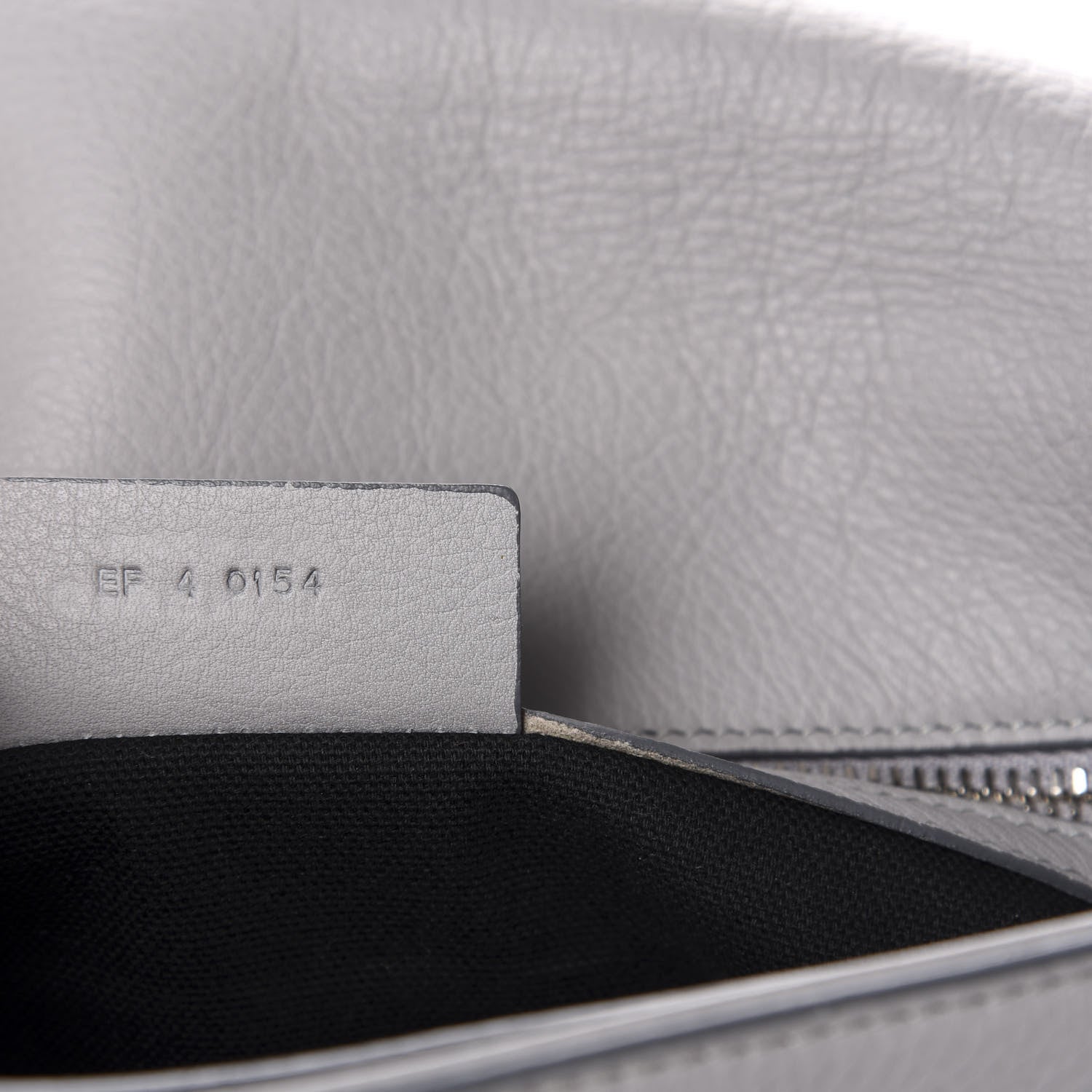 Givenchy Grained Calfskin Medium Pandora Pure Flap Bag Pearl Grey 9 of 10