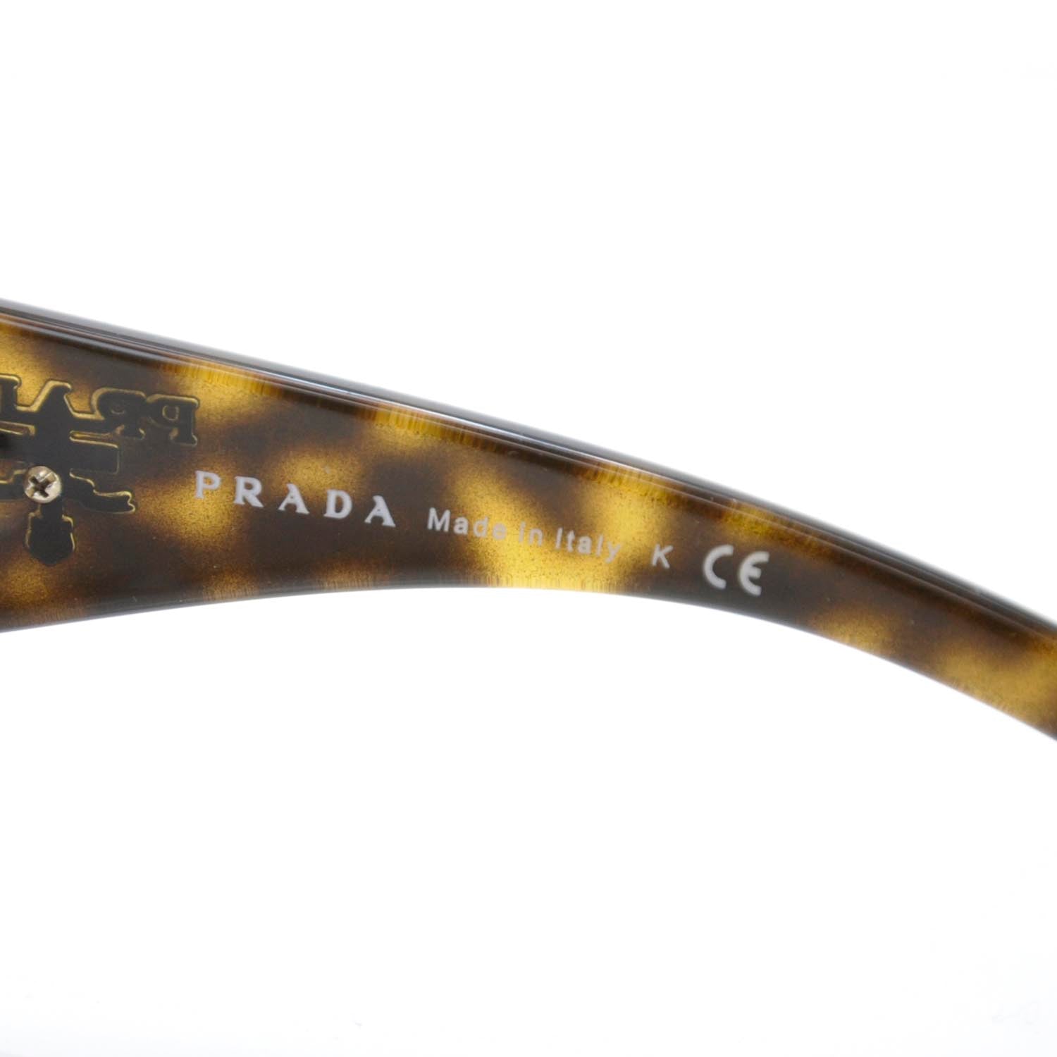 Prada Shell Tortoise Sunglasses SPR 22M 4 of 8
