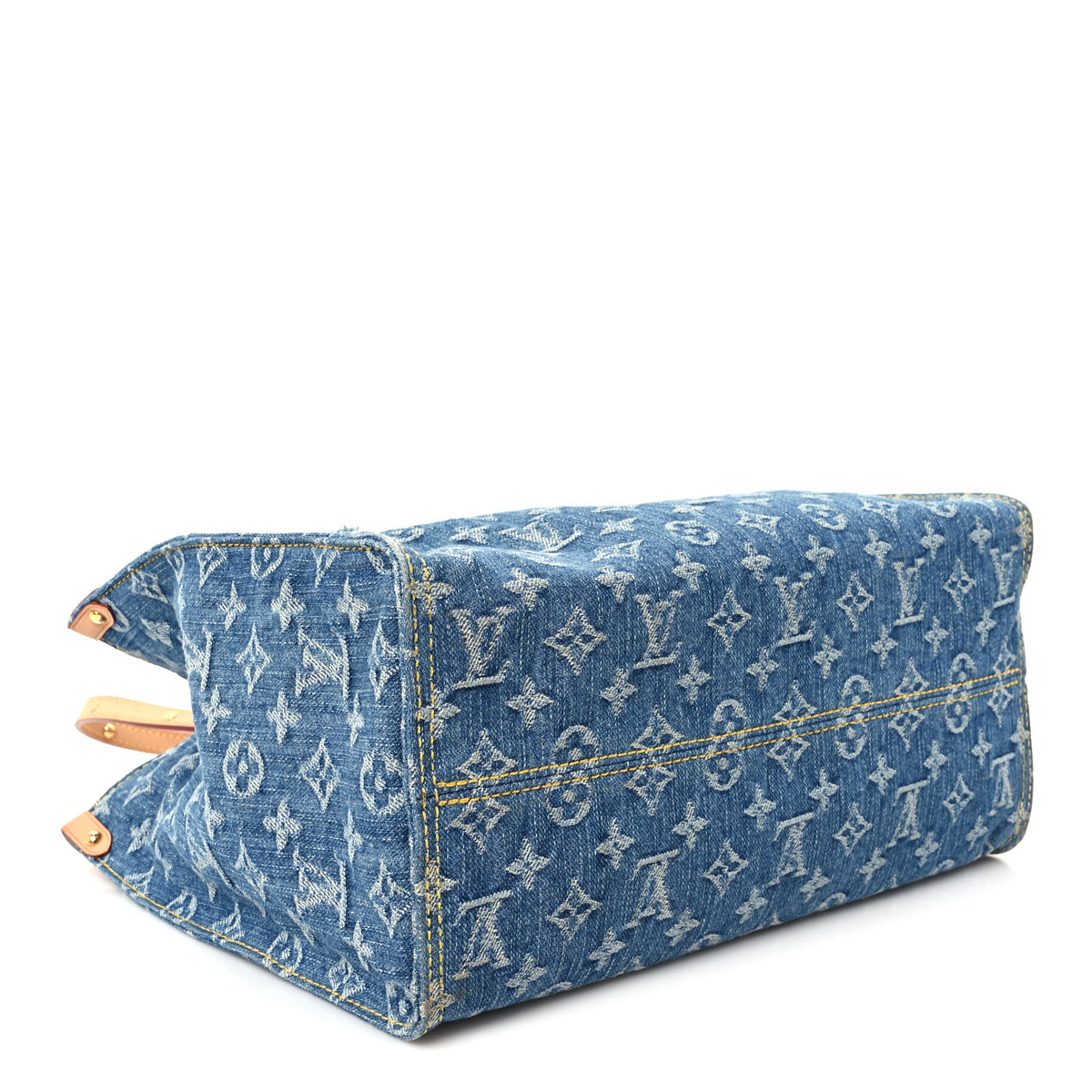 Monogram Denim Onthego MM Blue