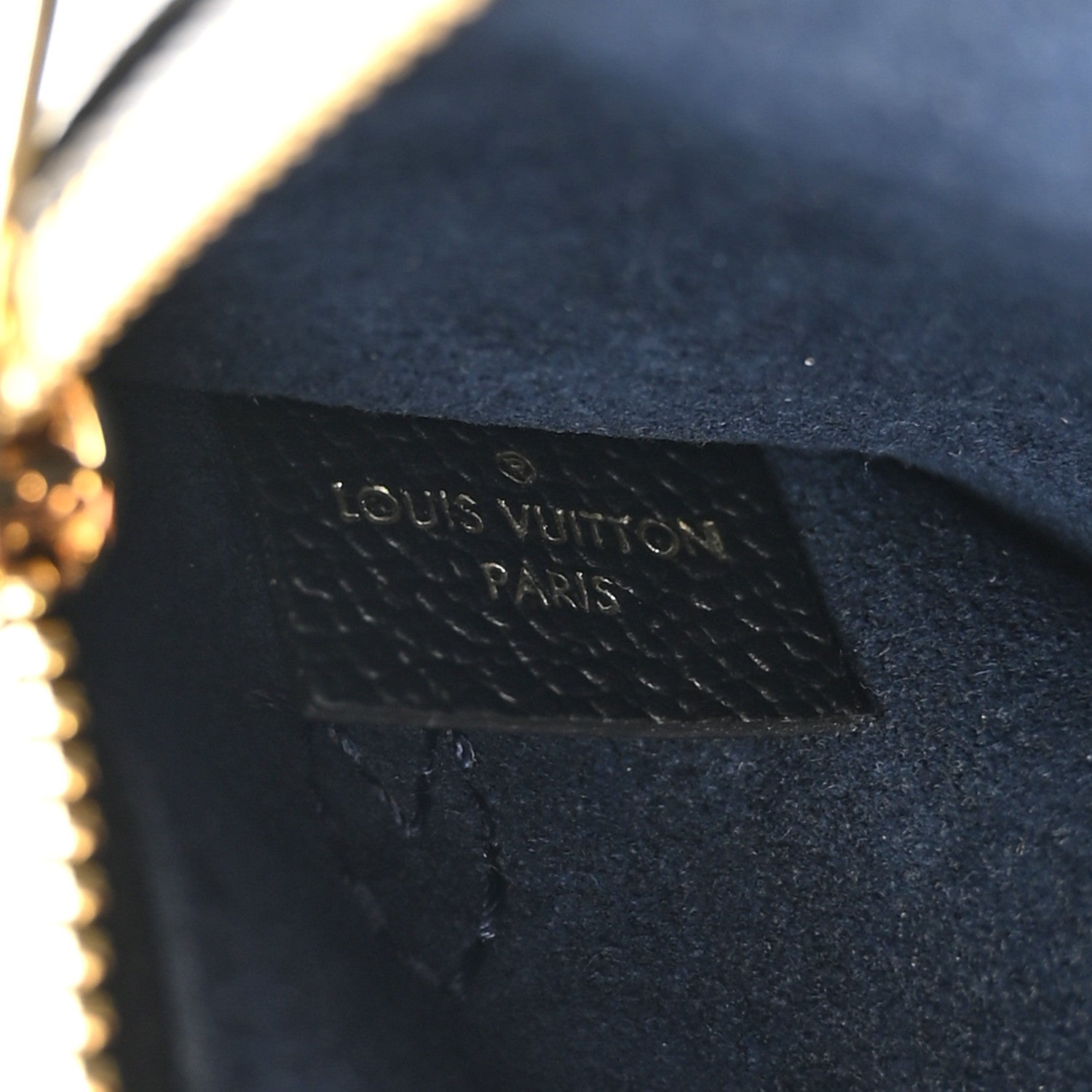 Louis Vuitton Empreinte Monogram Giant Neverfull MM Pochette Black 6 of 6