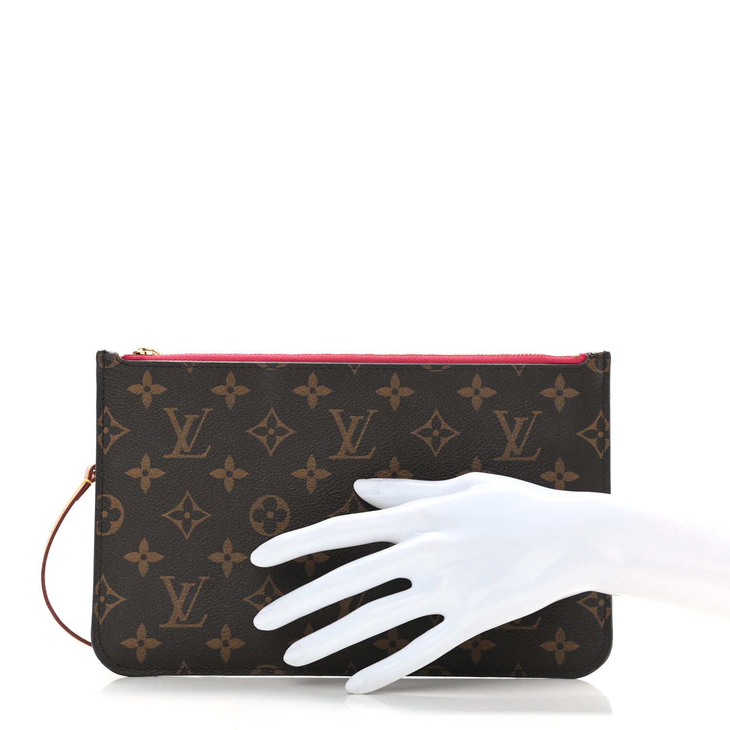 Louis Vuitton Monogram Neverfull MM GM Pochette Pivoine 2 of 7