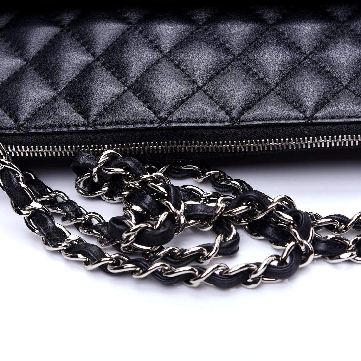 Chanel Calfskin Quilted In The Business Tote Black 11 of 12