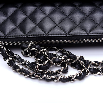 Chanel Calfskin Quilted In The Business Tote Black 11 of 12