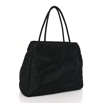 Prada Nylon Tessuto Shopping Tote Black 3 of 8