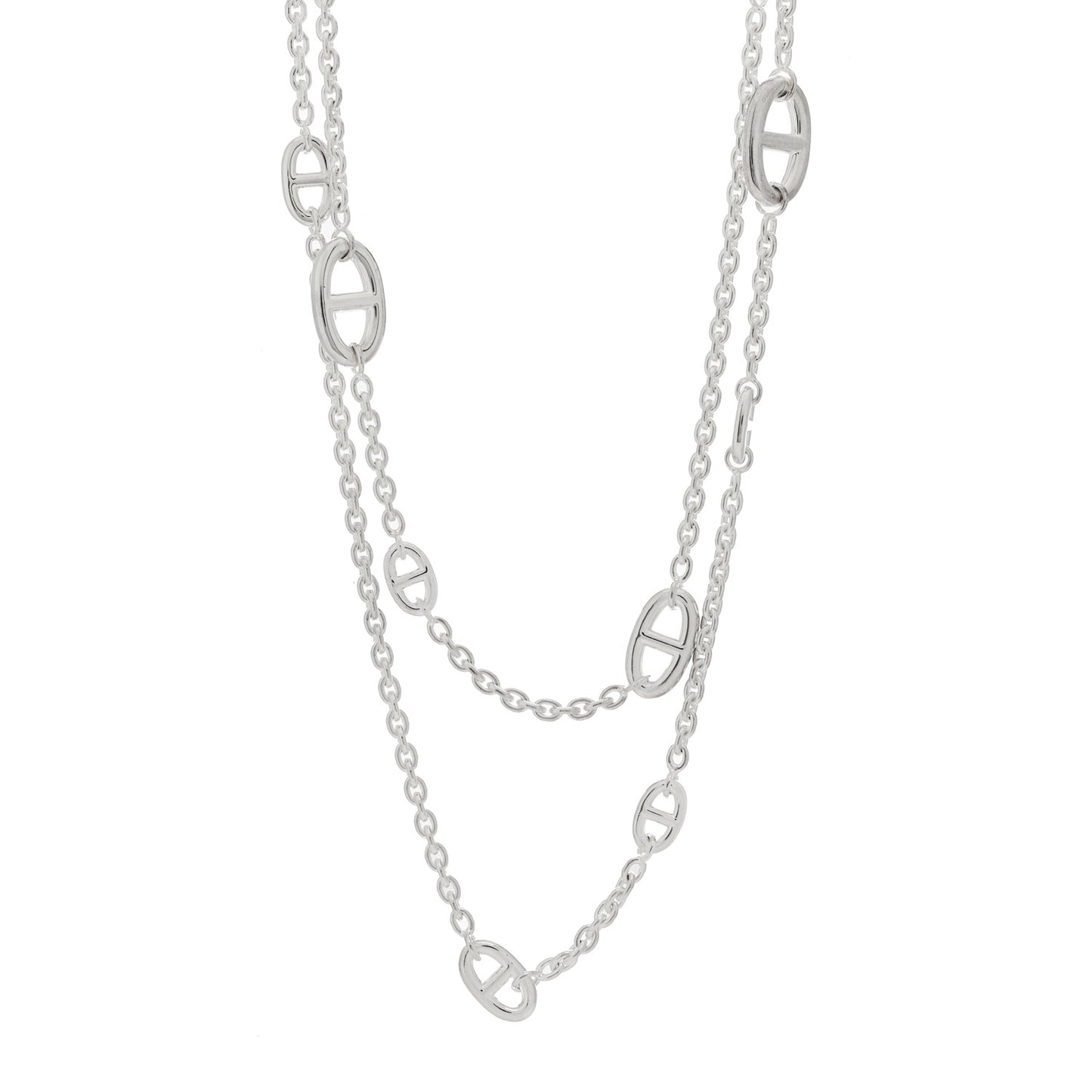 Sterling Silver Farandole Necklace 120