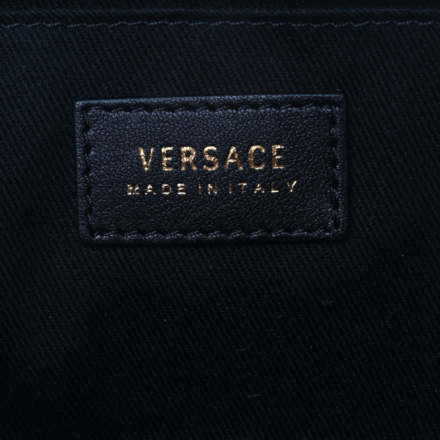 Versace Nappa Barocco Quilted Vanitas Medea Belt Bag Black 6 of 9