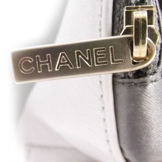 Chanel Leather Metal Mosaic Studs Flap White 11 of 14