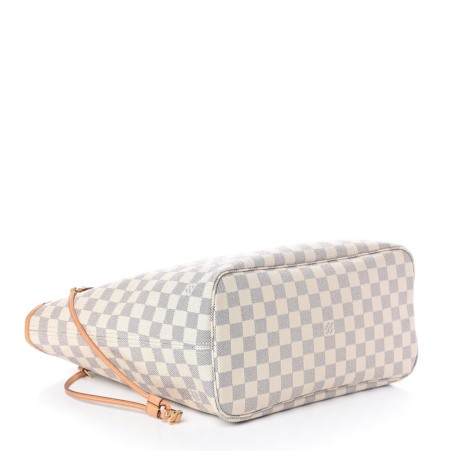 Louis Vuitton Damier Azur Neo Neverfull MM Rose Ballerine 4 of 10