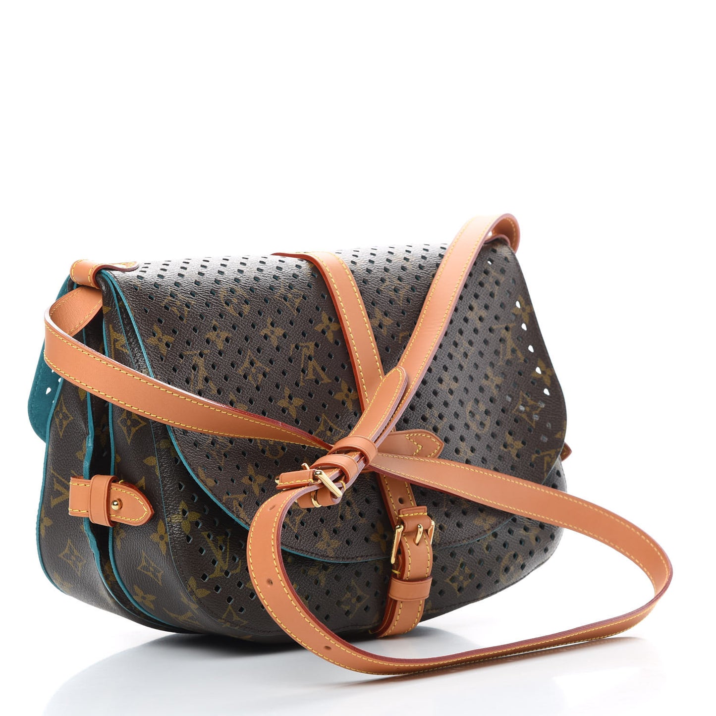 Monogram SC Flore Saumur Teal
