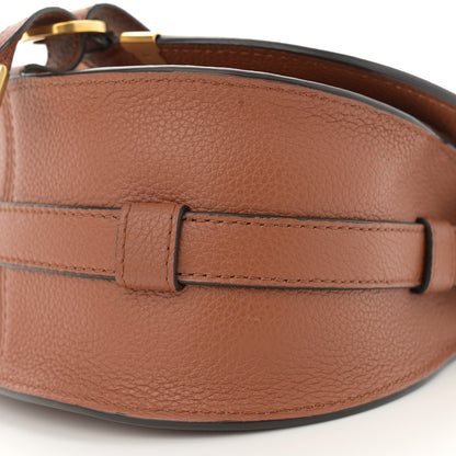 Chloe Grained Calfskin Small Marcie Saddle Bag Tan 11 of 13