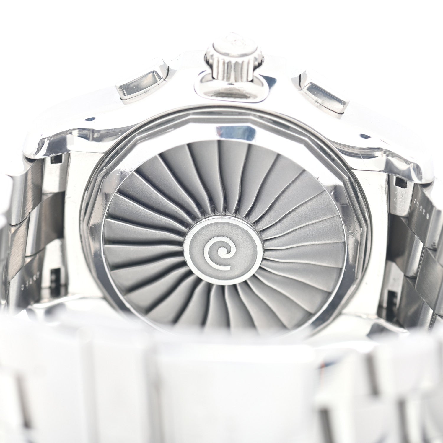 Breitling Stainless Steel 43.5mm Airwolf Digital Quartz Watch Blue A78363 4 of 4
