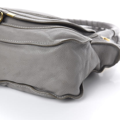 Chloe Calfskin Medium Marcie Satchel Cashmere Grey 7 of 7