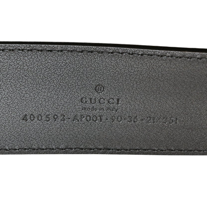 Gucci Calfskin Double G 40mm Belt 90 36 Black 8 of 8