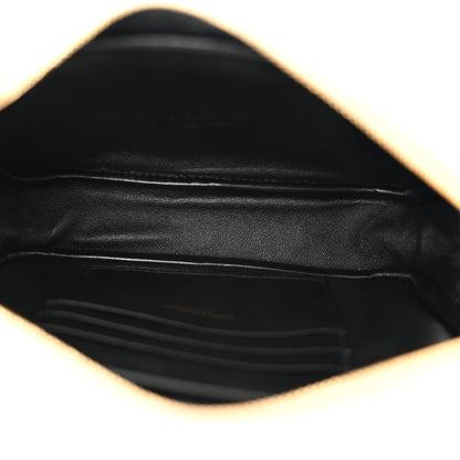 Saint Laurent Grain De Poudre Matelasse Monogram Mini Lou Camera Bag Crema Soft 5 of 11