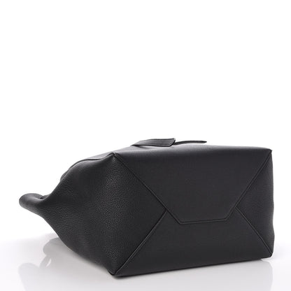 Celine Soft Grained Calfskin Small Belt Cabas Phantom Black 4 of 7