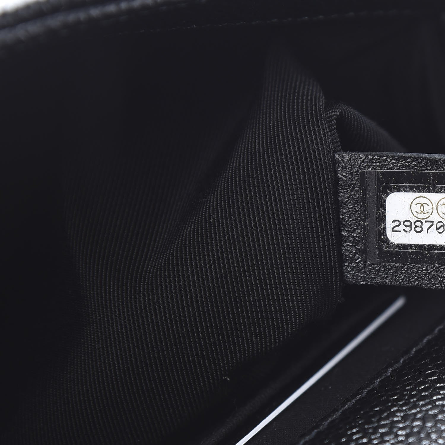 Chanel Caviar Quilted Incognito Mini Square Flap Black 7 of 10