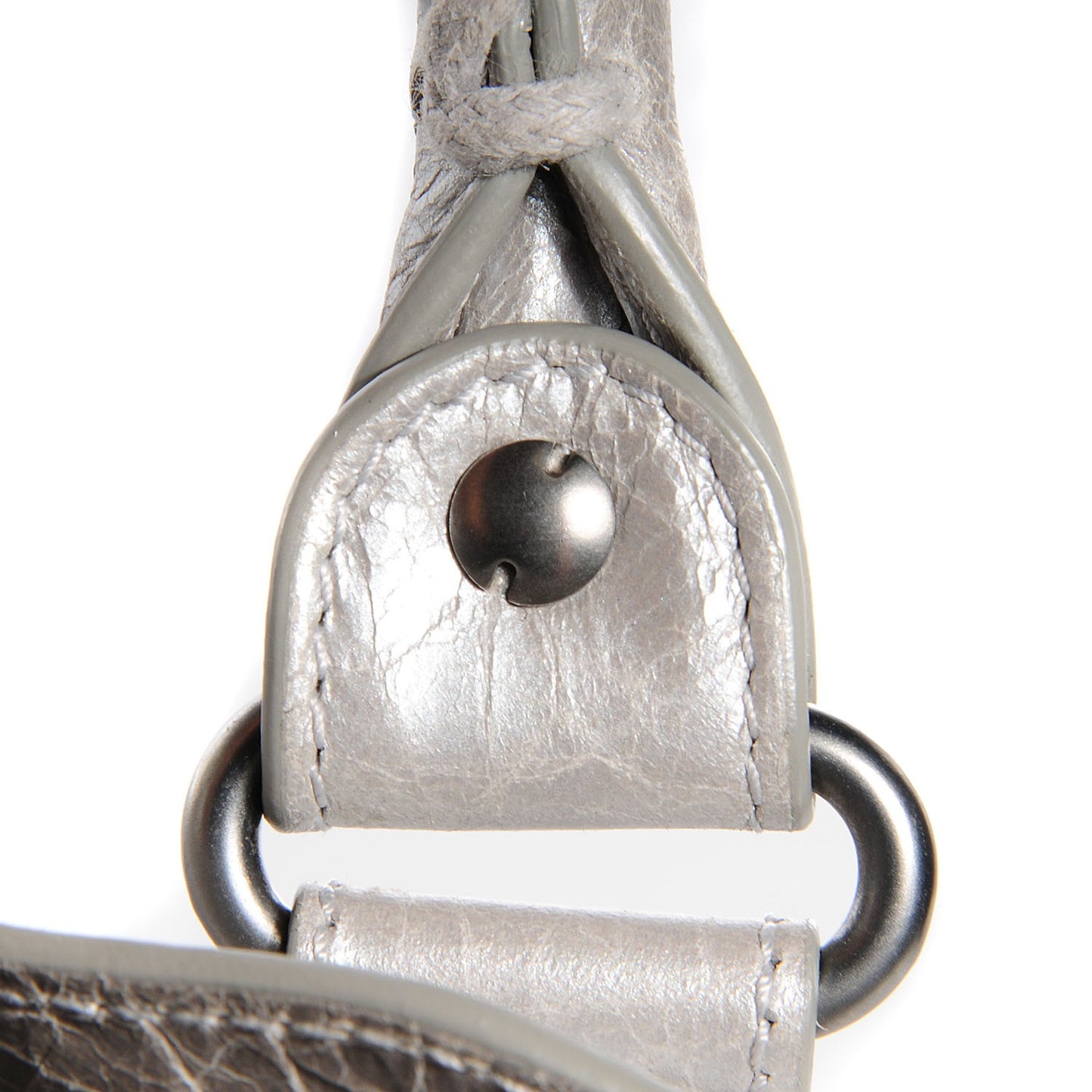 Metallic Agneau Classic Hardware Town Argent