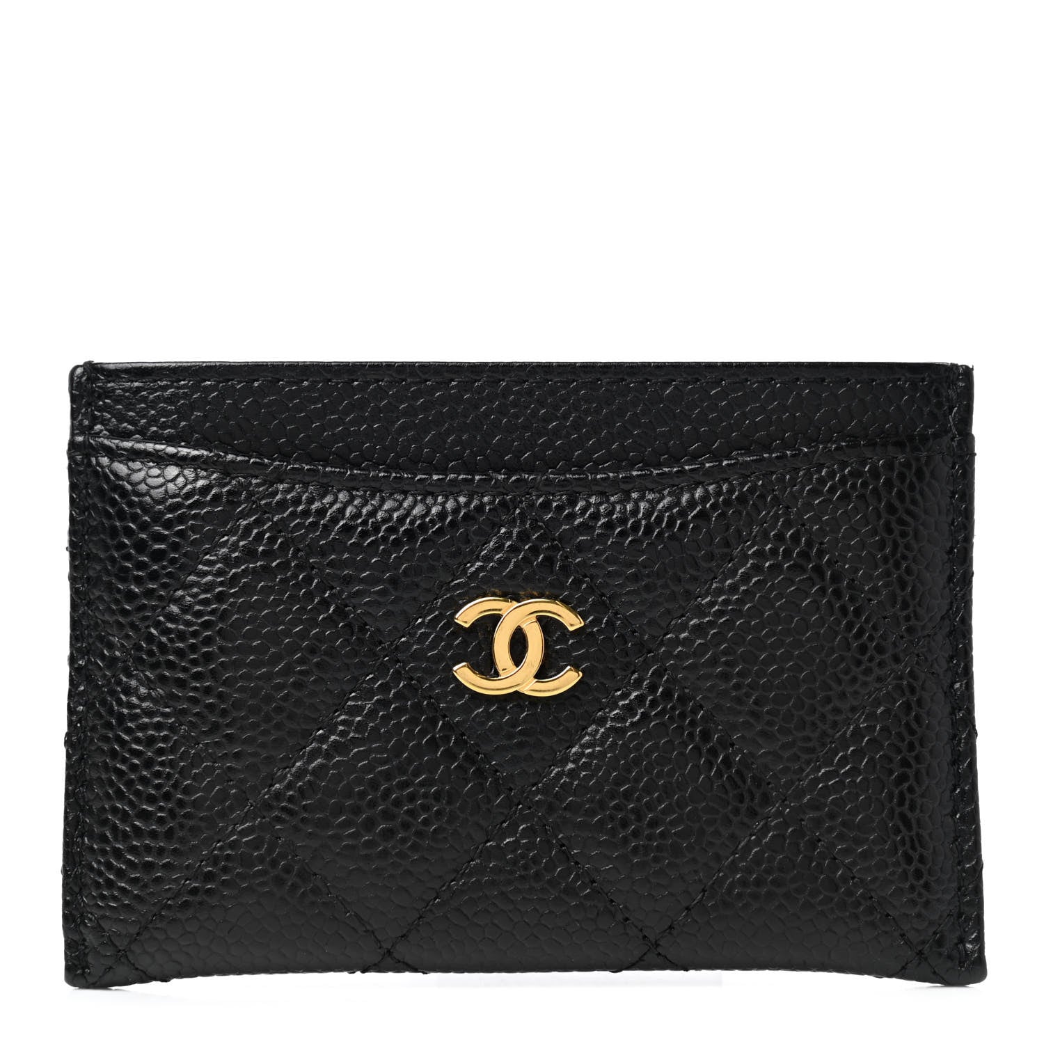 Chanel Caviar Quilted Card Holder Black 1 of 8