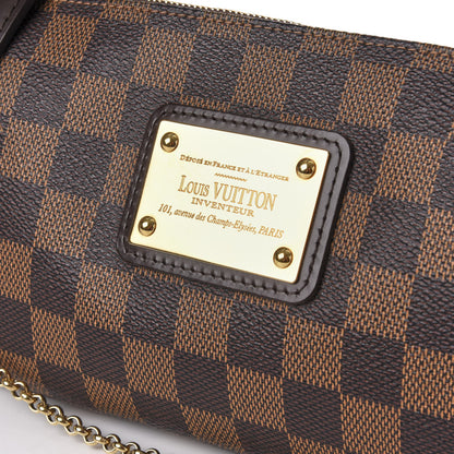 Louis Vuitton Damier Ebene Eva Clutch 10 of 10