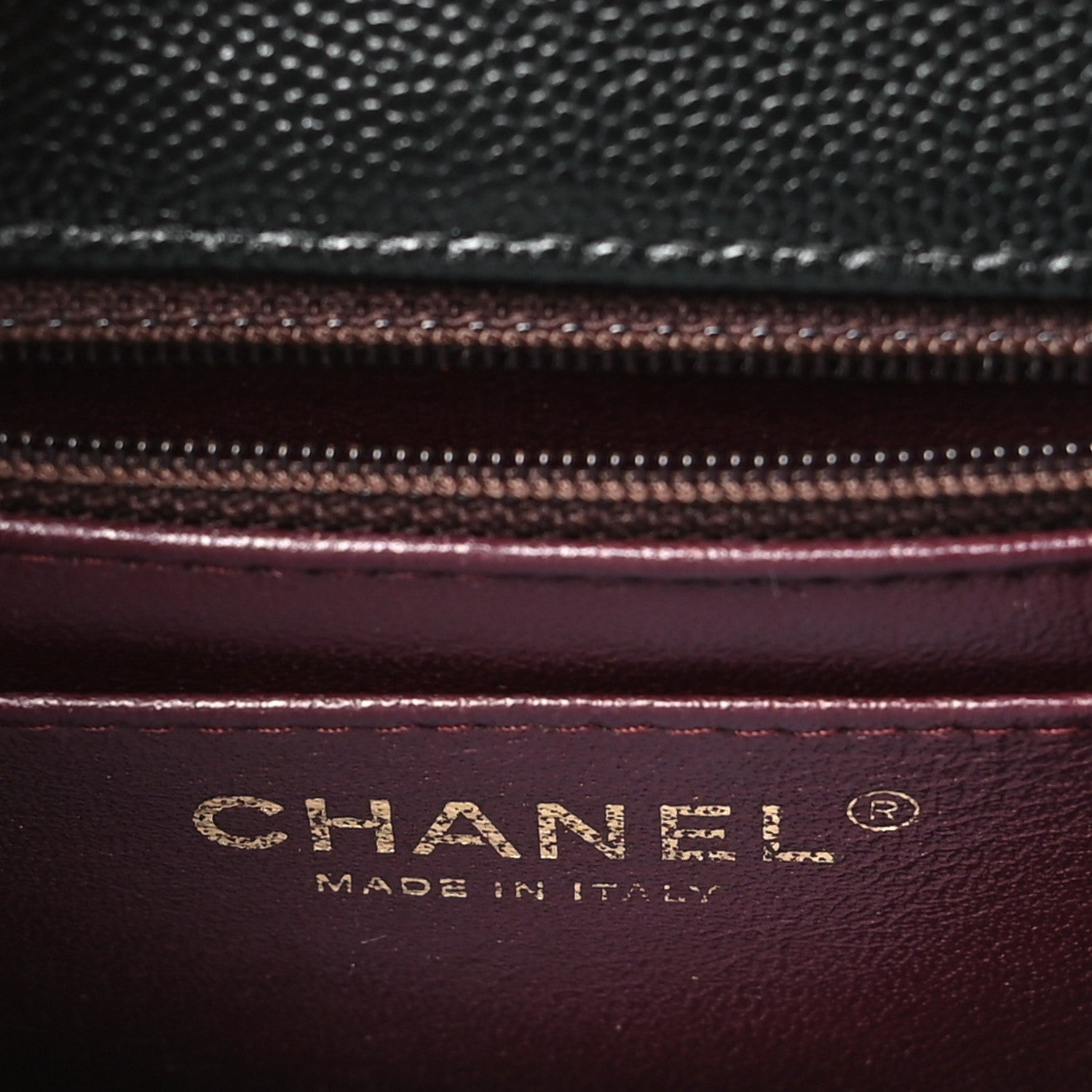 Chanel Caviar Quilted Mini Square Flap Black 6 of 10
