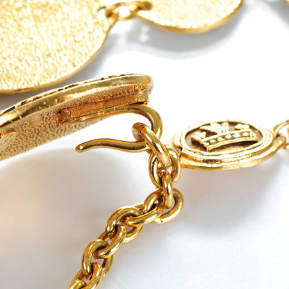 Chanel CC Medallion Chain Belt Gold 4 of 5