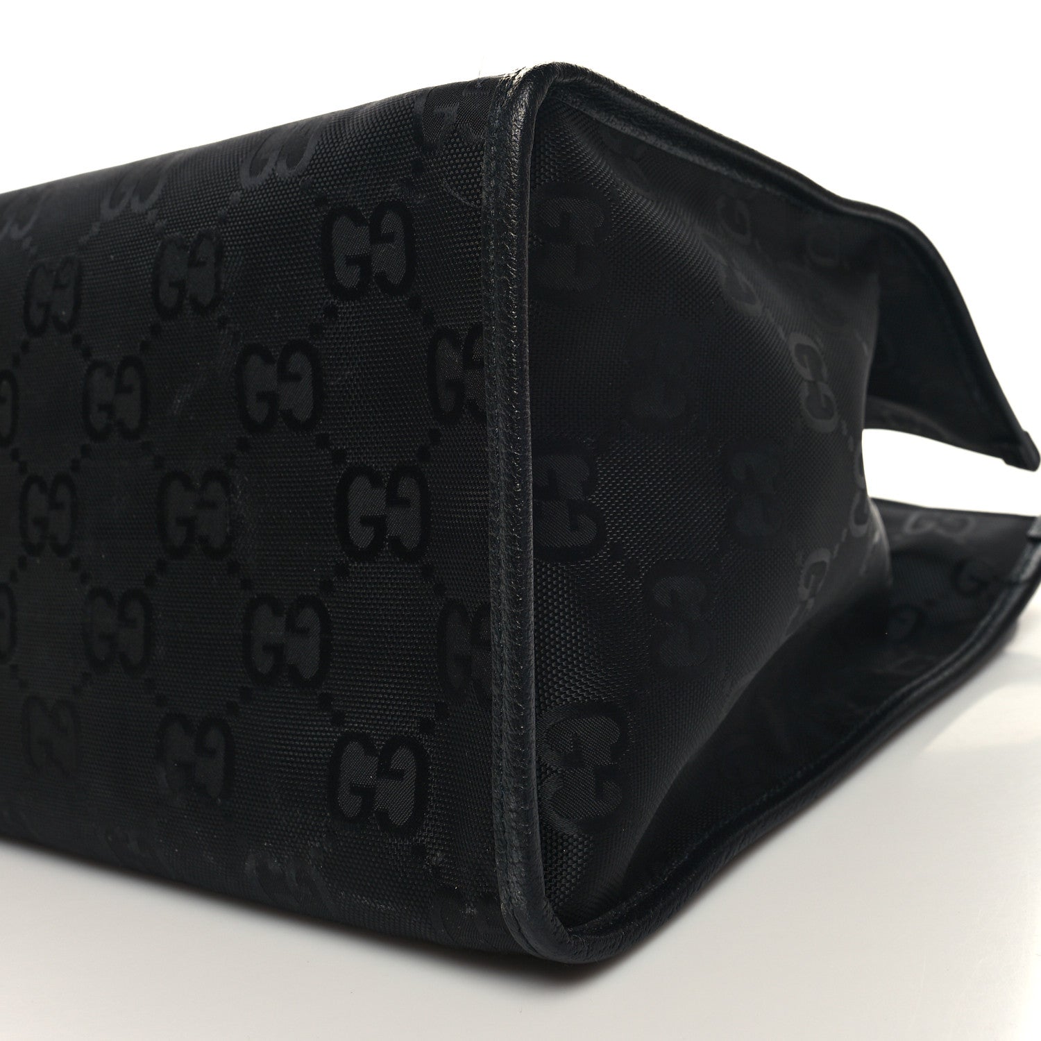 Gucci Econyl Nylon Monogram Large Off The Grid Tote Bag Black 11 of 12