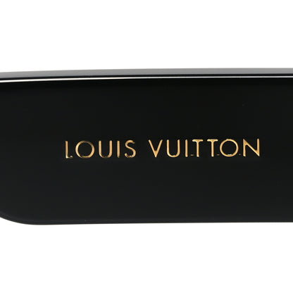 Louis Vuitton Acetate LV Link PM Square Sunglasses Z1566W Black 5 of 7
