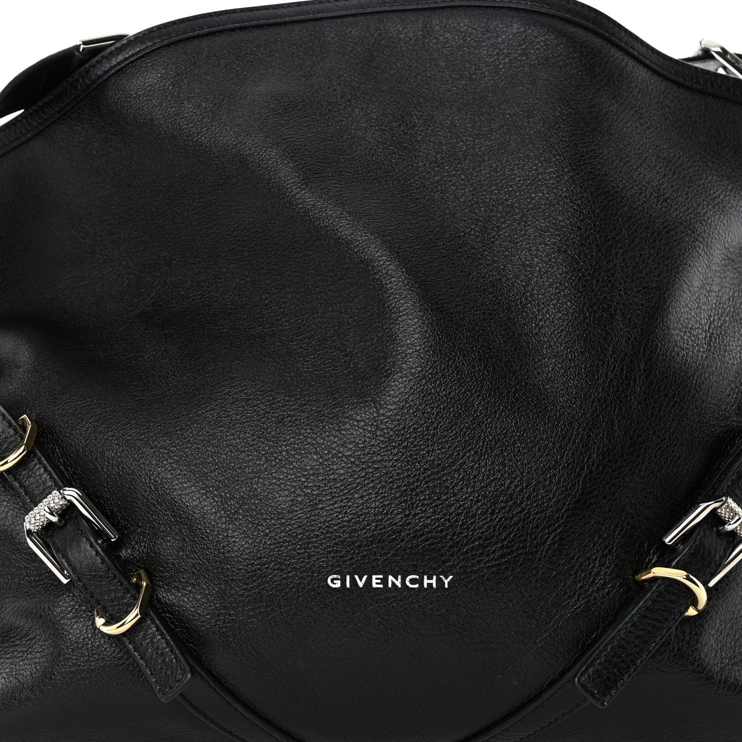 Calfskin Medium Voyou Bag Black