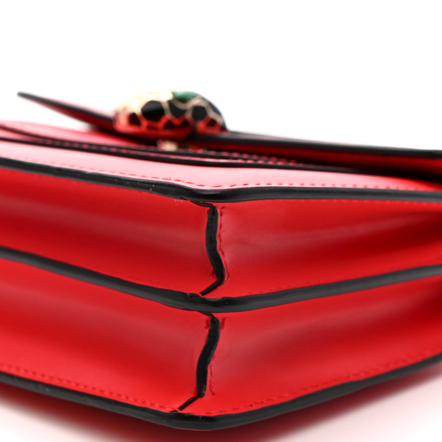 Calfskin Serpenti Forever Crossbody Bag Red