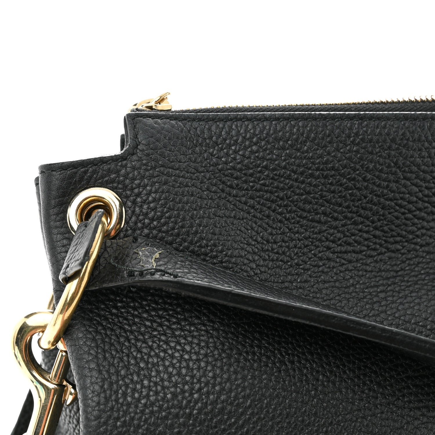 Gucci Pebbled Calfskin Large Soho Hobo Black 13 of 13