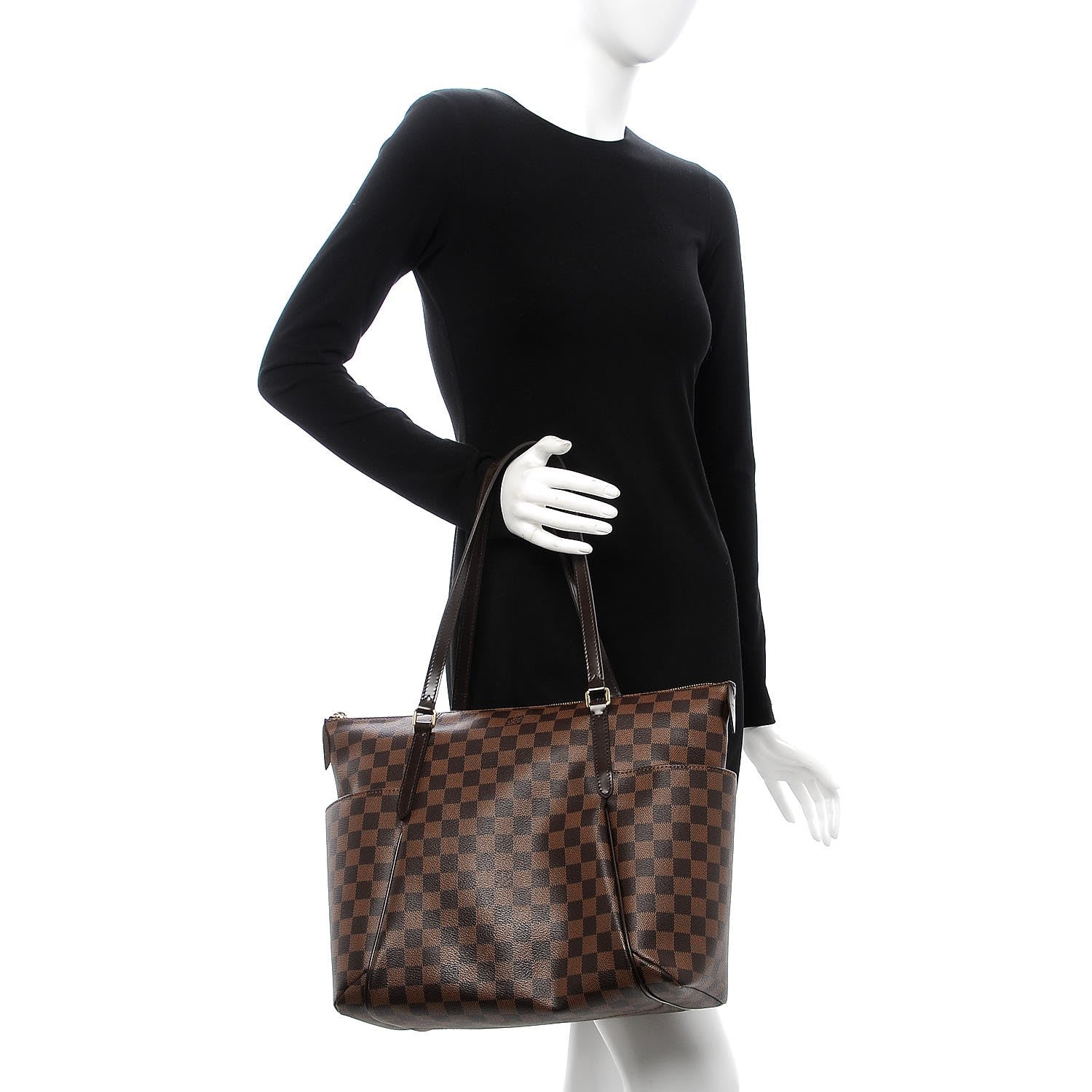 Louis Vuitton Damier Ebene Totally MM 2 of 8