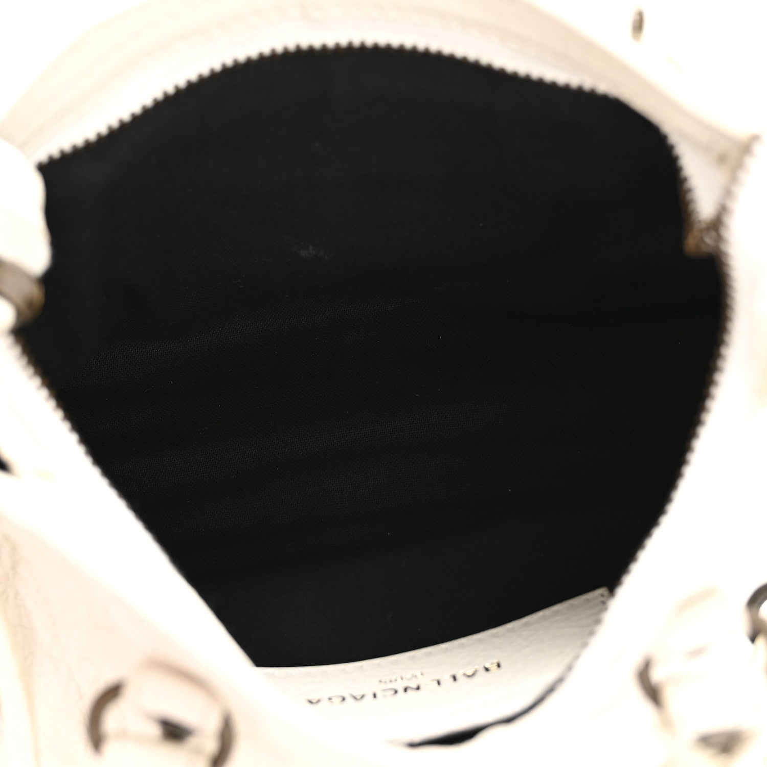 Balenciaga Agneau Classic Hardware Nano City White 6 of 14