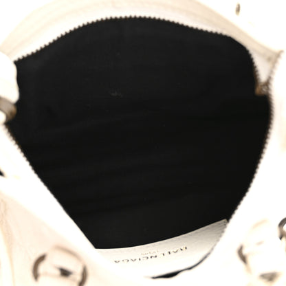 Balenciaga Agneau Classic Hardware Nano City White 6 of 14
