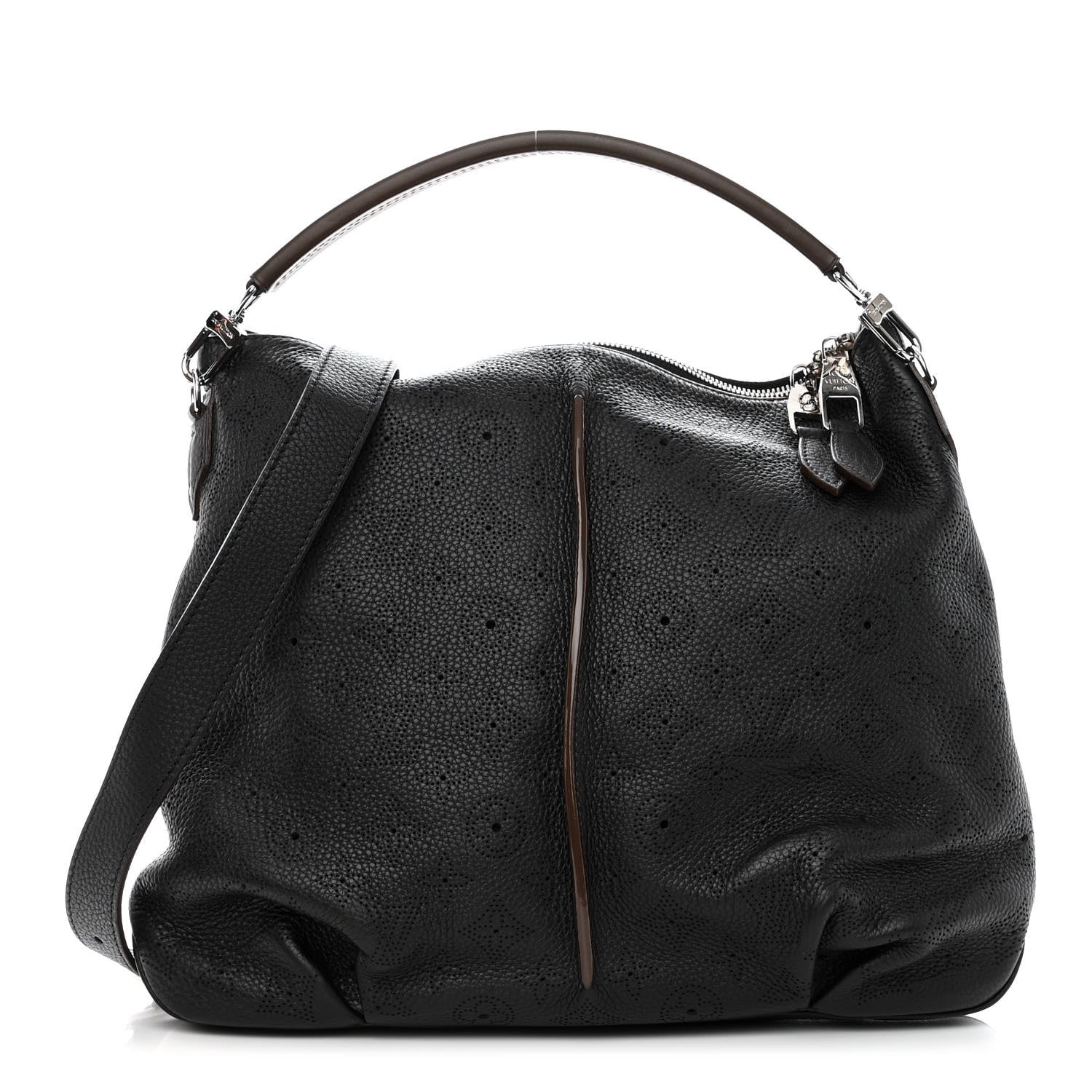 Louis Vuitton LOUIS VUITTON Mahina Selene PM Black 2 of 9