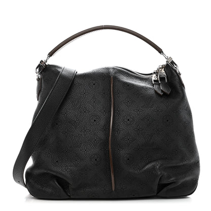 Louis Vuitton LOUIS VUITTON Mahina Selene PM Black 2 of 9