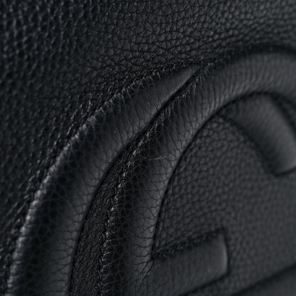 Gucci Pebbled Calfskin Large Soho Hobo Black 16 of 20