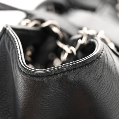 Chanel Caviar Quilted Large CC Box Shopping Tote Black 22 of 24