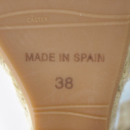 Burberry Nova Check Espadrille Wedges Sandals 38 6 of 7