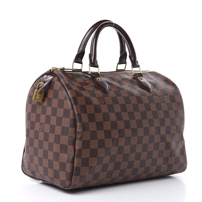 Louis Vuitton Damier Ebene Speedy 30 3 of 11
