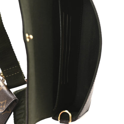 Louis Vuitton Monogram Felicie Strap & Go Kaki 5 of 10