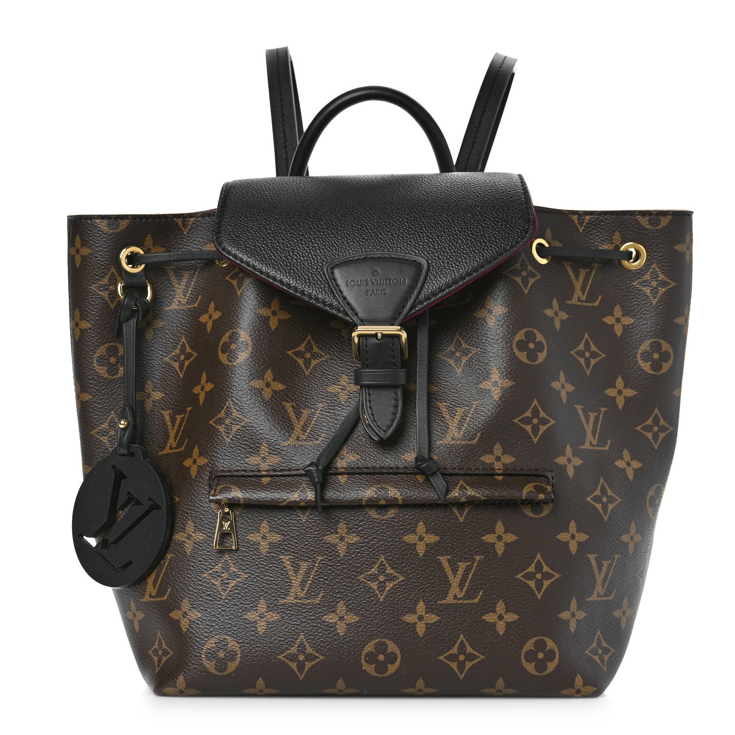 Louis Vuitton Monogram Montsouris PM Black 1 of 10