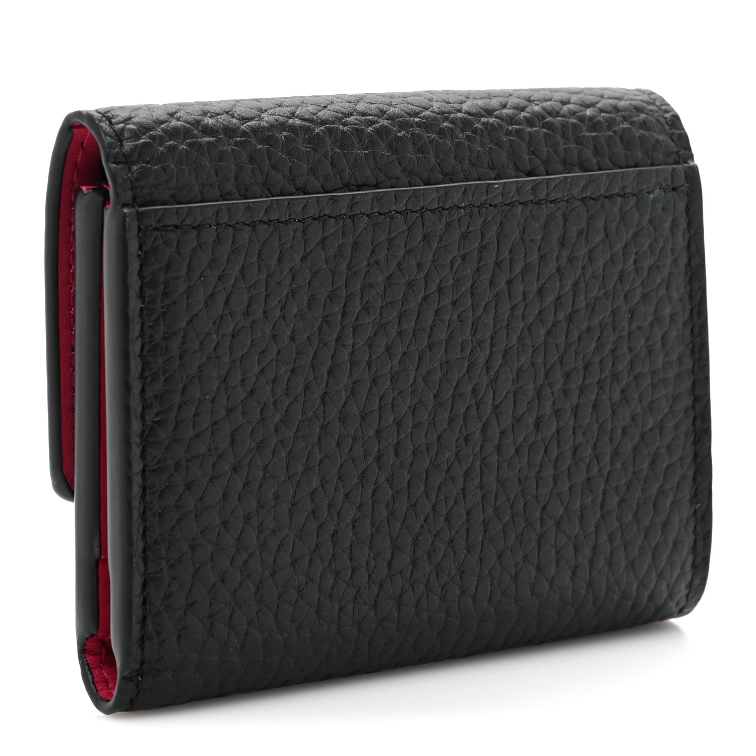 Louis Vuitton Taurillon Capucines XS Wallet Black 3 of 11