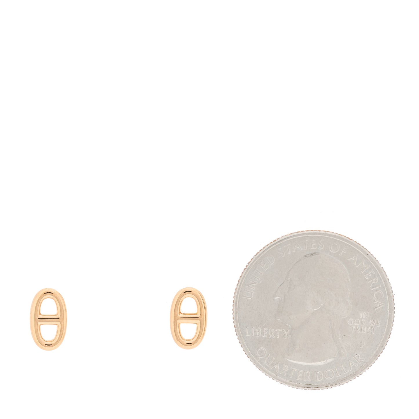 18K Rose Gold TPM Farandole Stud Earrings