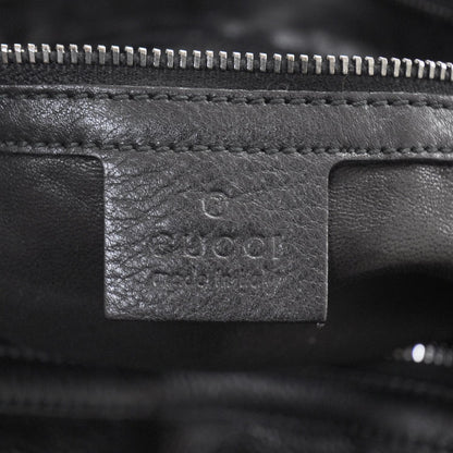 Gucci Leather Icon Bit Large Boston Black 6 of 8