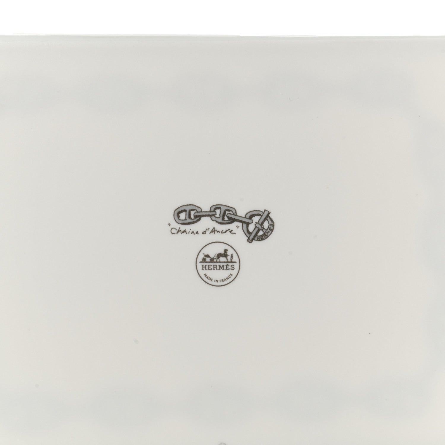 Hermes Porcelain Chaine d' Ancre Sushi Plate 9 of 15