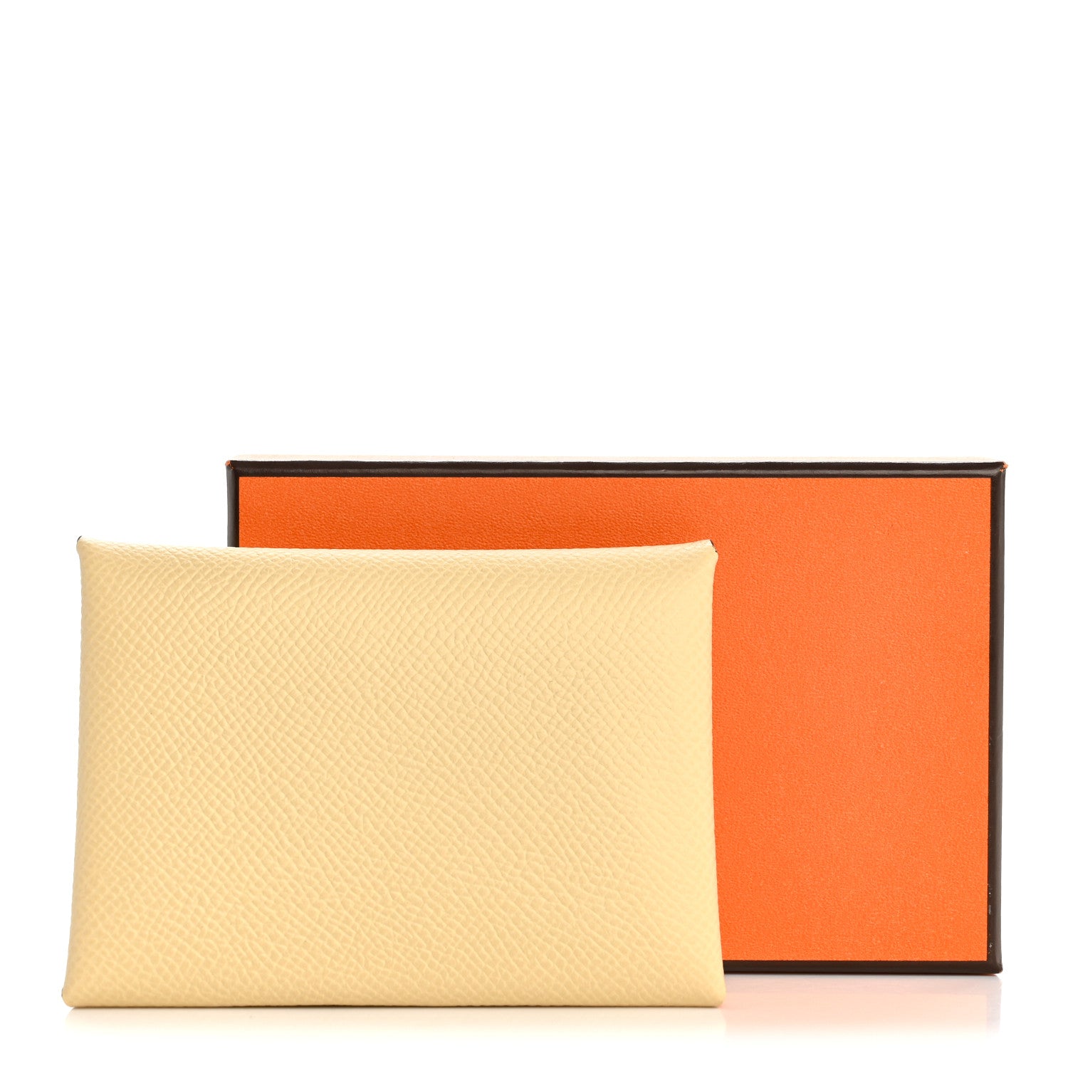 Hermes Epsom Calvi Duo Card Case Parchemin 8 of 8