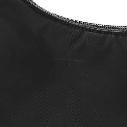 Prada Tessuto Nylon Saffiano Lunar New Year Mini Re-Edition 2000 Bag Black Fuoco 14 of 14