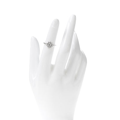 Tiffany Platinum Diamond Enchant Garden Flower Ring 48 4.5 2 of 5