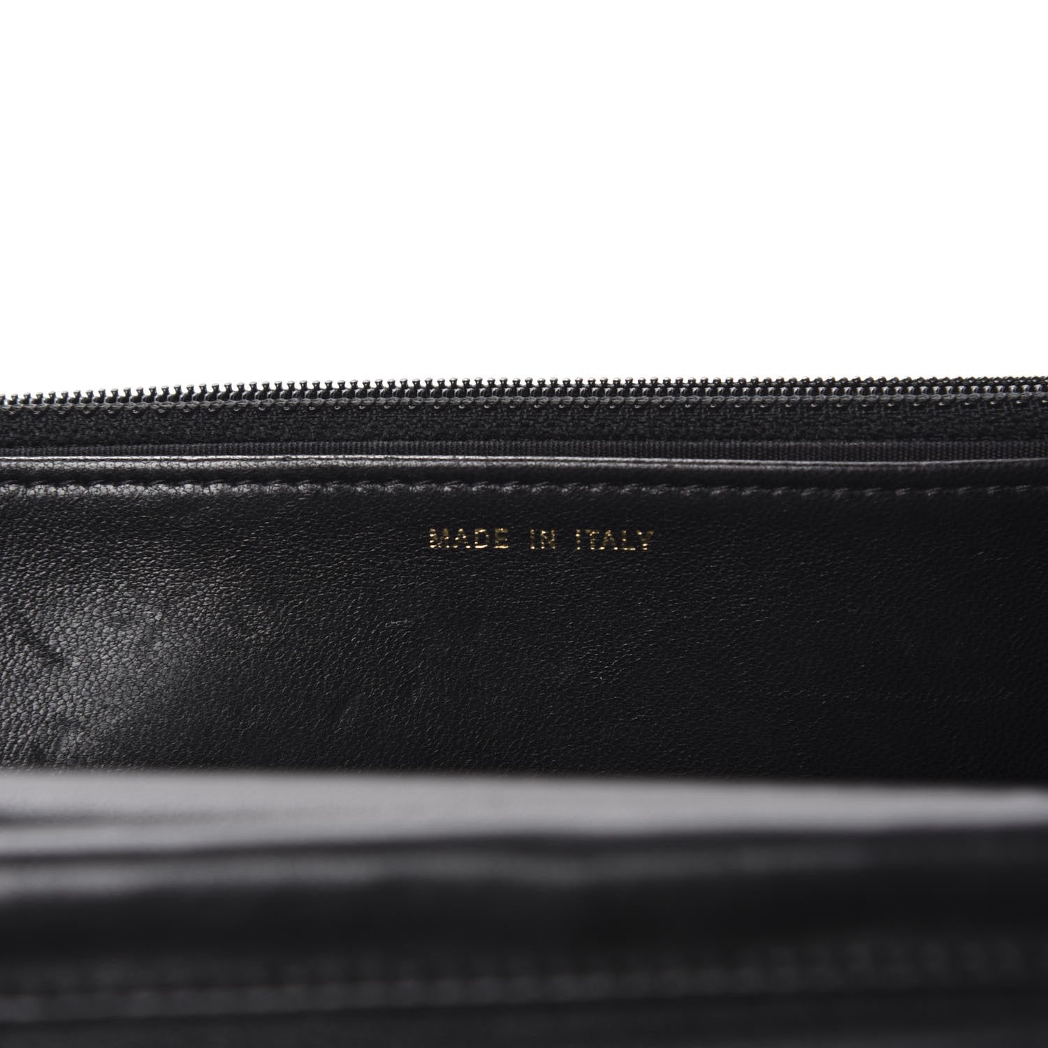 Chanel Lambskin Quilted Boy Wallet On Chain WOC Black 10 of 13