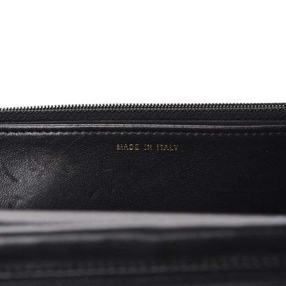 Chanel Lambskin Quilted Boy Wallet On Chain WOC Black 10 of 13